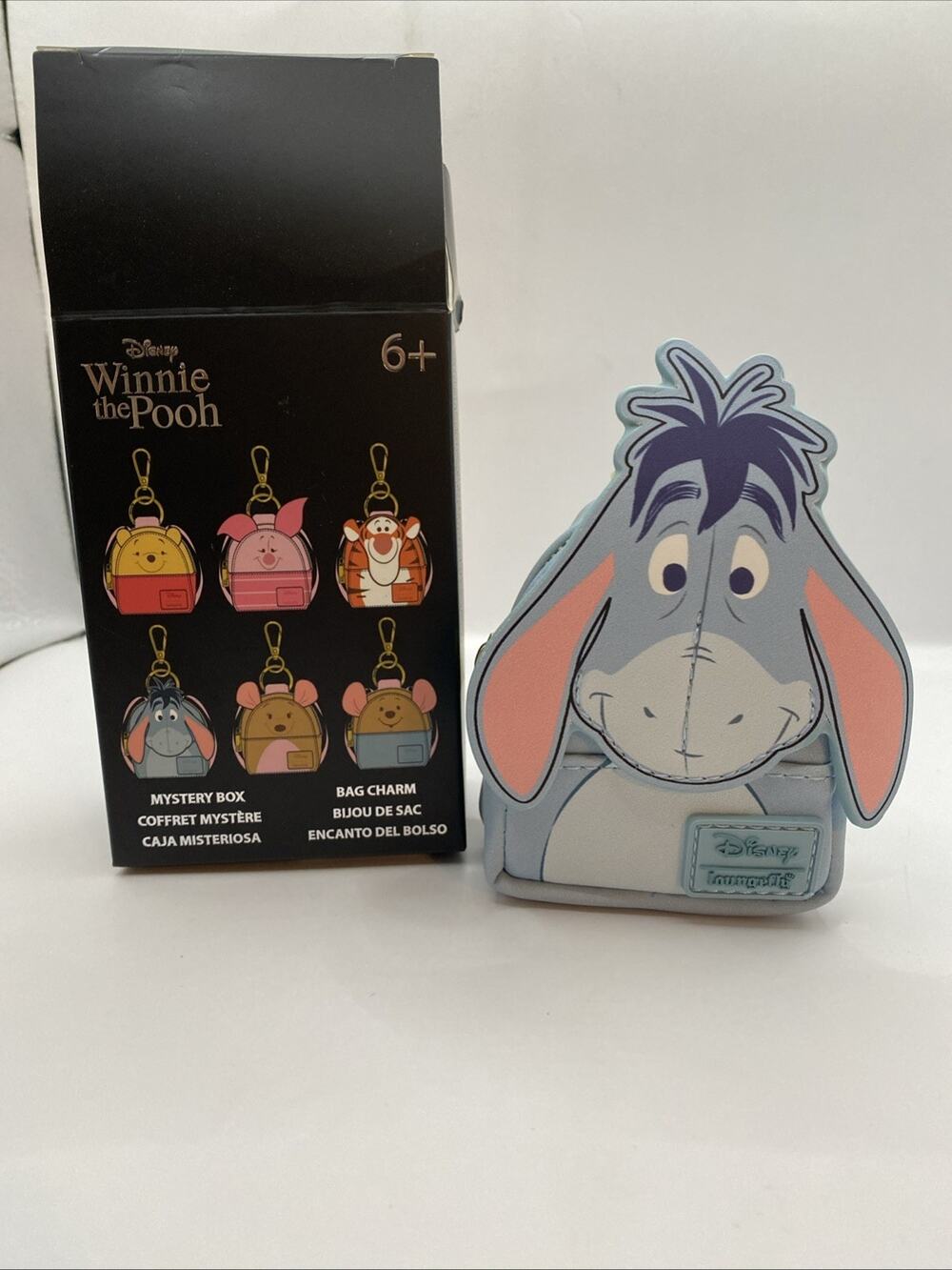 Disney X Loungefly Cute Mystery Box Mini Backpack Winnie The Pooh Eeyore RARE!!!